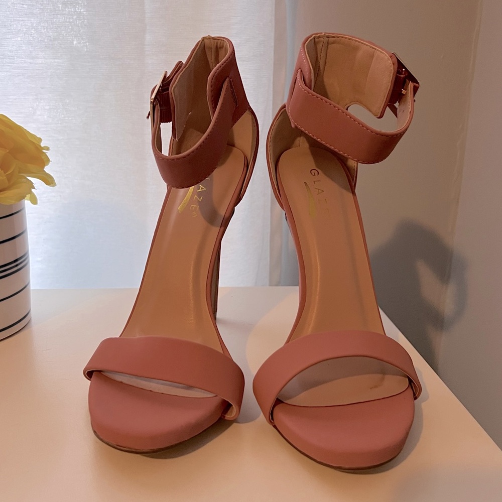 Glaze Ankle Strap Heels